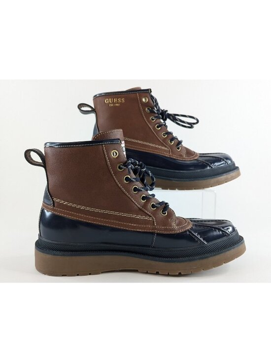 Guess Other - Guess Duck Boots Mens 9 Womens 10 Brown Waterproof Winter Snow Rain Shoes